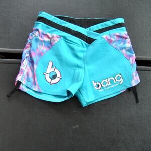Bang Energy Small Blue, Pink, & White V Waist Band Shorts